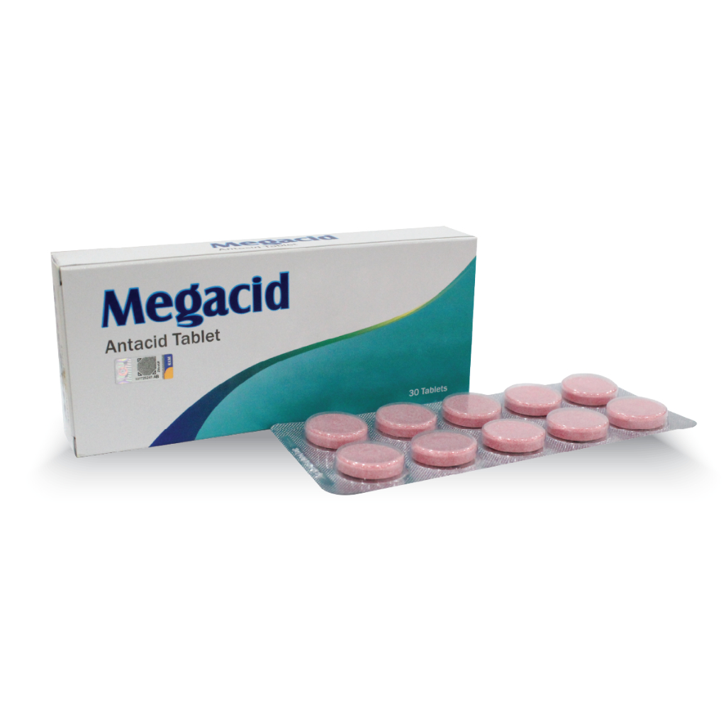 MEGACID ANTACID TABLET 30S | Shopee Malaysia