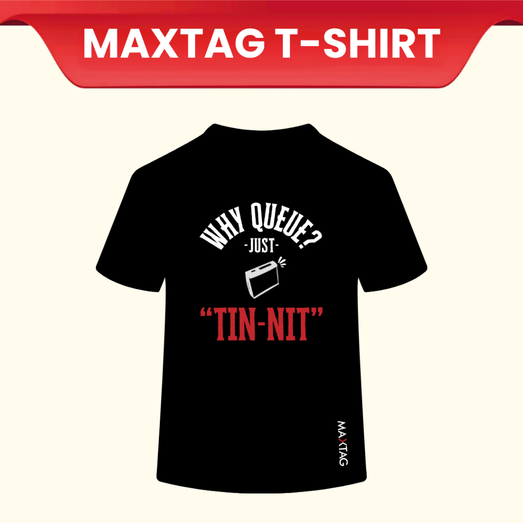 MAXTAG Tin-nit Casual T-shirt (Unisex) | Shopee Malaysia