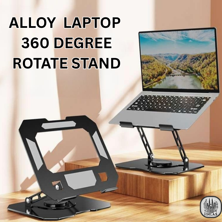 SteelLift Foldable Laptop & Tablet Stand (Full Metal, Adjustable ...