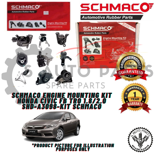 HONDA CIVIC FB TRO 1.8/2.0 SCHMACO ENGINE MOUNTING (SET) | Shopee Malaysia