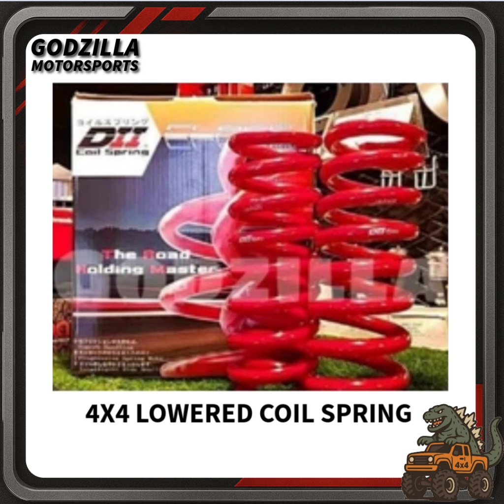 JAPAN D11 4X4 LOWERED COIL SPRING HILUX DMAX RANGER TRITON NAVARA BT50 ...