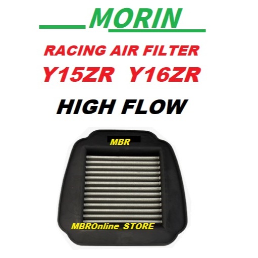 MORIN AIR FILTER Y15 Y16 YAMAHA RACING AIR FILTER HIGH FLOW HIGH ...