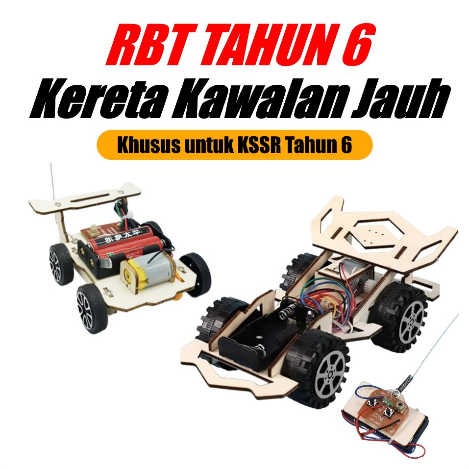 Kereta Kawalan Jauh RBT Tahun 6 Sekolah Project Projek STEM Reka Bentuk ...