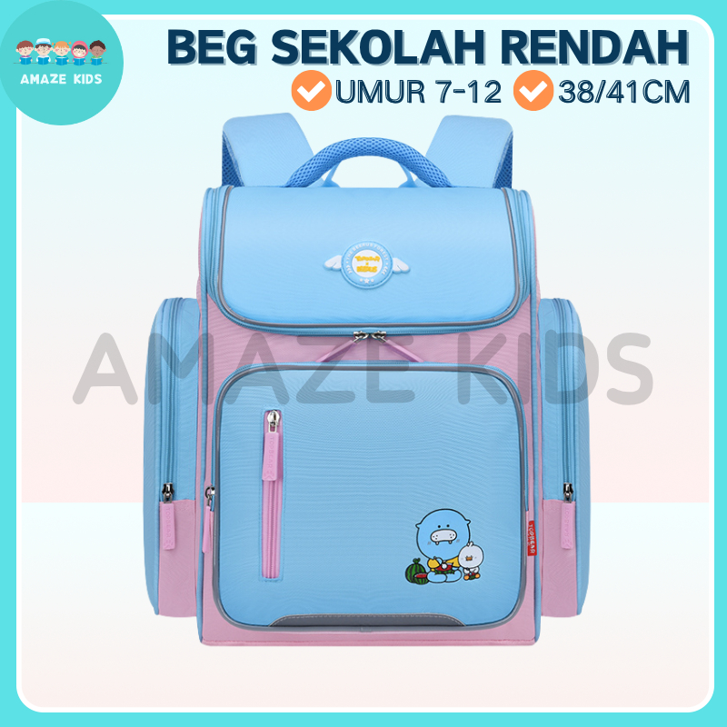 AMAZEKIDS Beg Sekolah Rendah Budak Perempuan Primary School Bag Girl ...