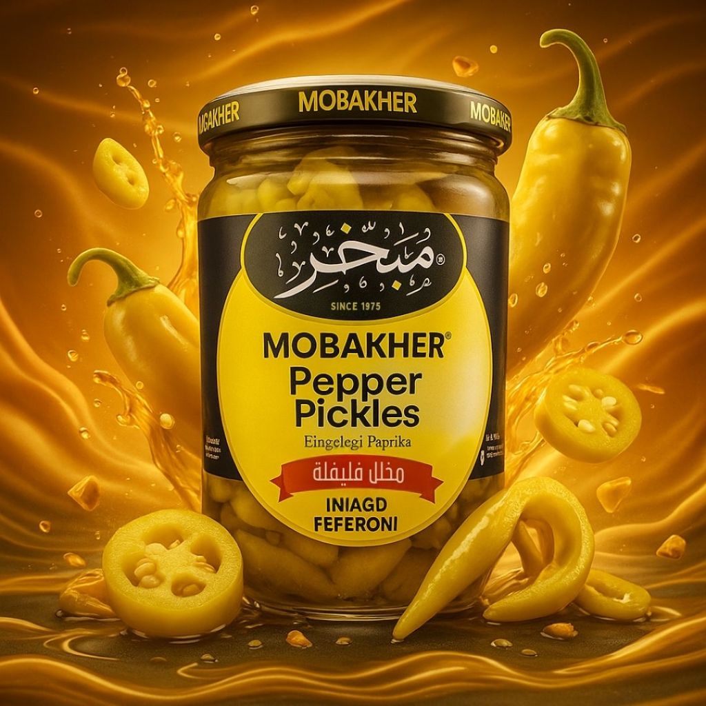 Mobakher Pickled Peppers (Feferoni / Greek) | Premium Quality!! (600g ...