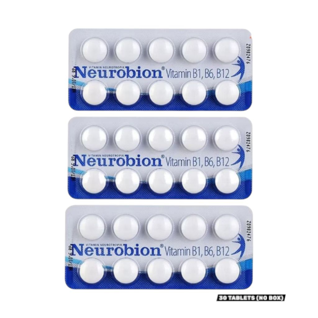 Neurobion Vitamin B 30 Tablets (No Box) (Exp 03/2026) | Shopee Malaysia