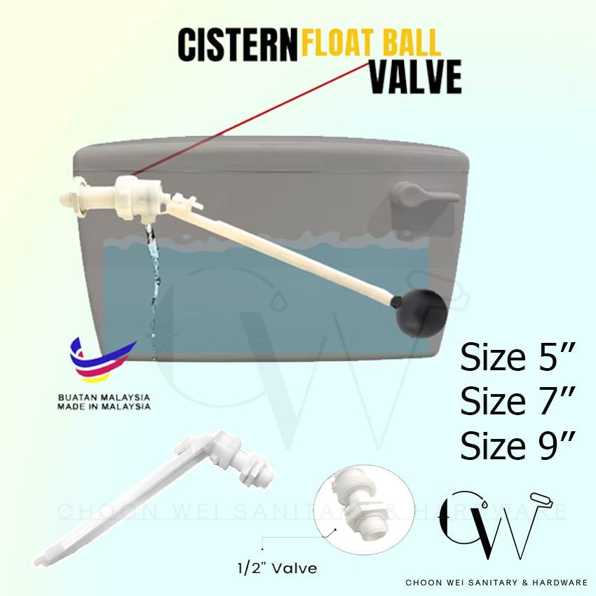Side Inlet Float Valve /5'' 7'' 9'' /Replacement Float Washer Only /Pam ...
