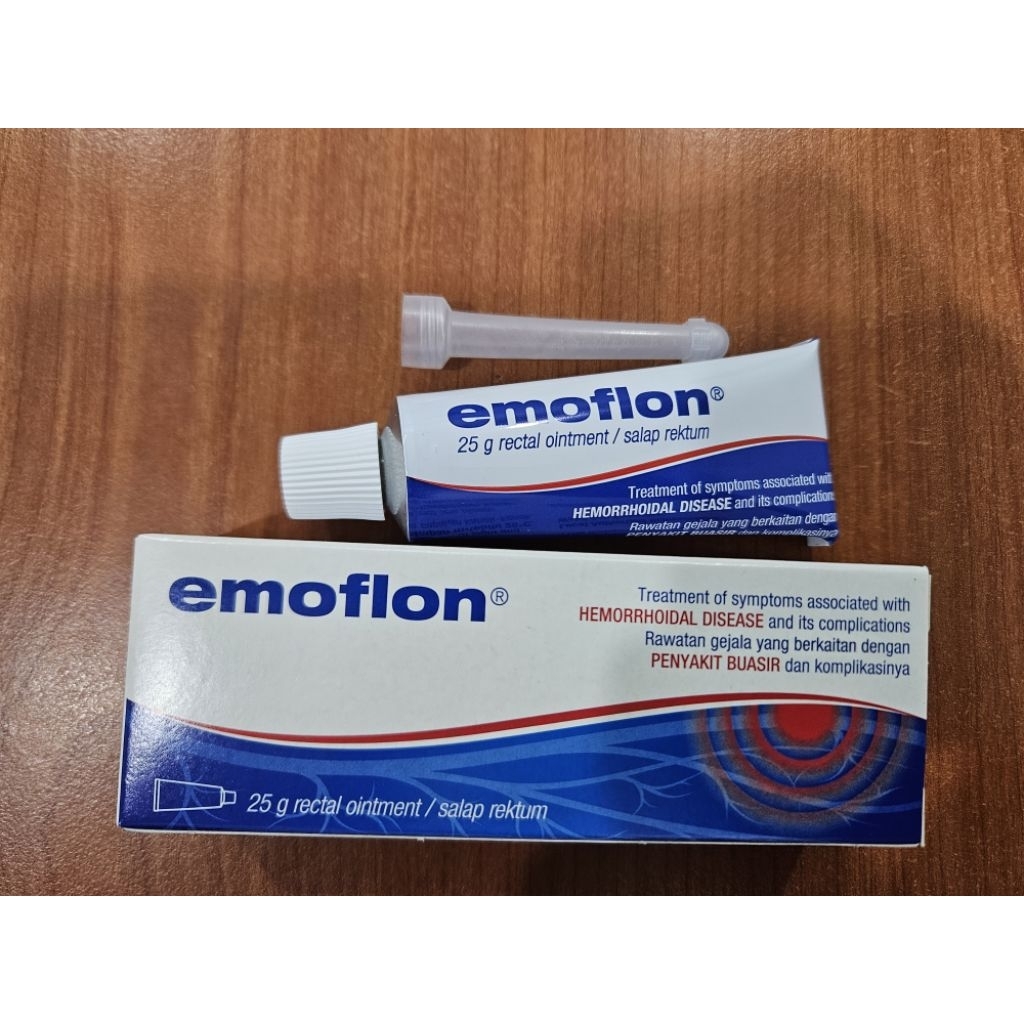 EMOFLON RECTAL OINTMENT 25G (HEMORRHOID/BUASIR) | Shopee Malaysia