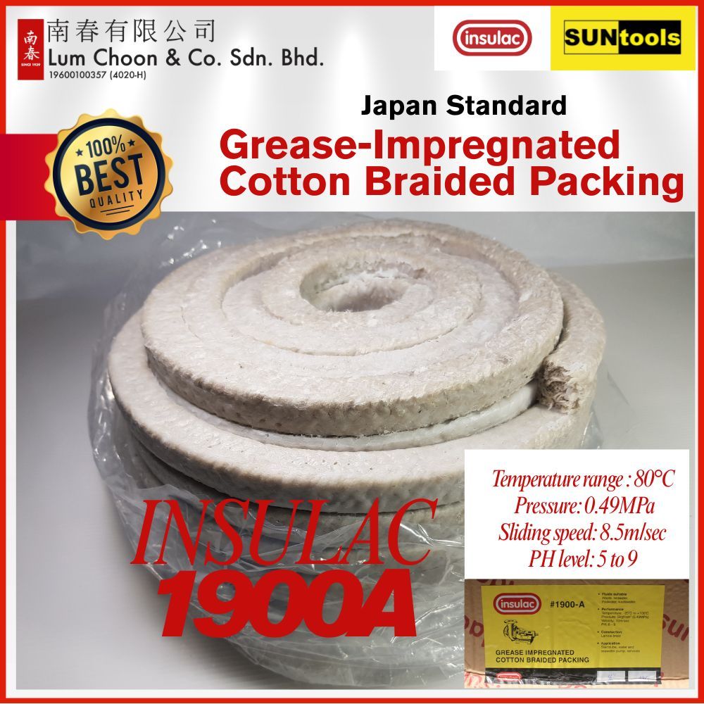 Insulac 1900A Greased Cotton Packing (similar to FB1900A insulation ...