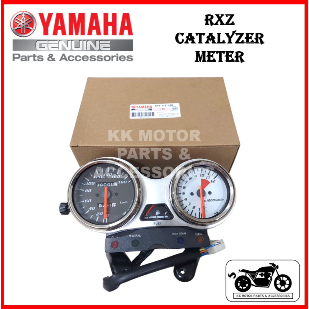 YAMAHA RXZ CATALYZER METER ASSY / METER RXZ CATALYZER ORIGINAL THAI ...