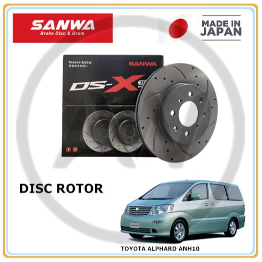 SANWA Sport Japan Toyota Alphard ANH10 MNH10 2002-2008 Front Rear ...