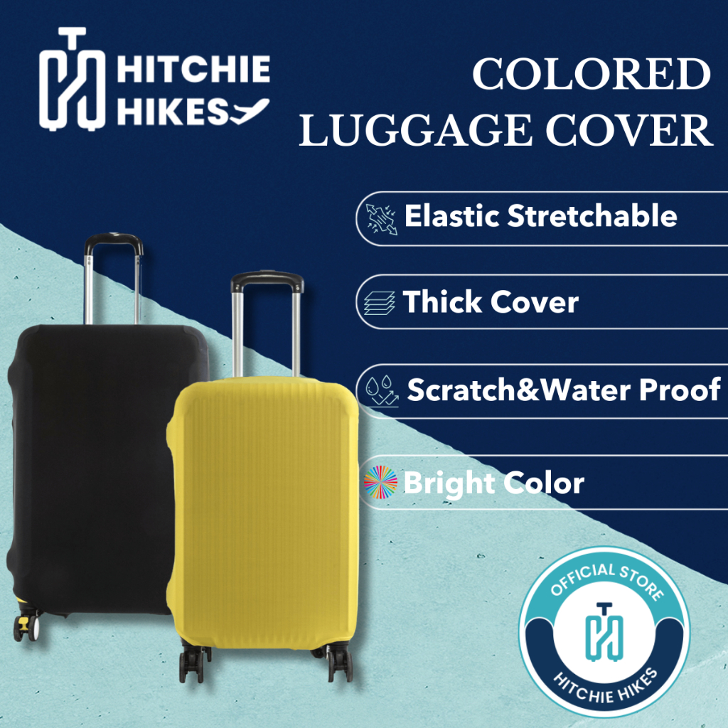 HH Thick Luggage Cover Protector Sarung Beg Waterproof Elastic 18 20 22 ...