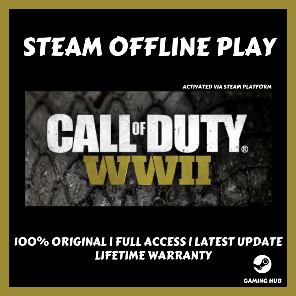 Call of Duty: WWII Steam Offline Game - Full DLC & Lifetime Guarantee ...