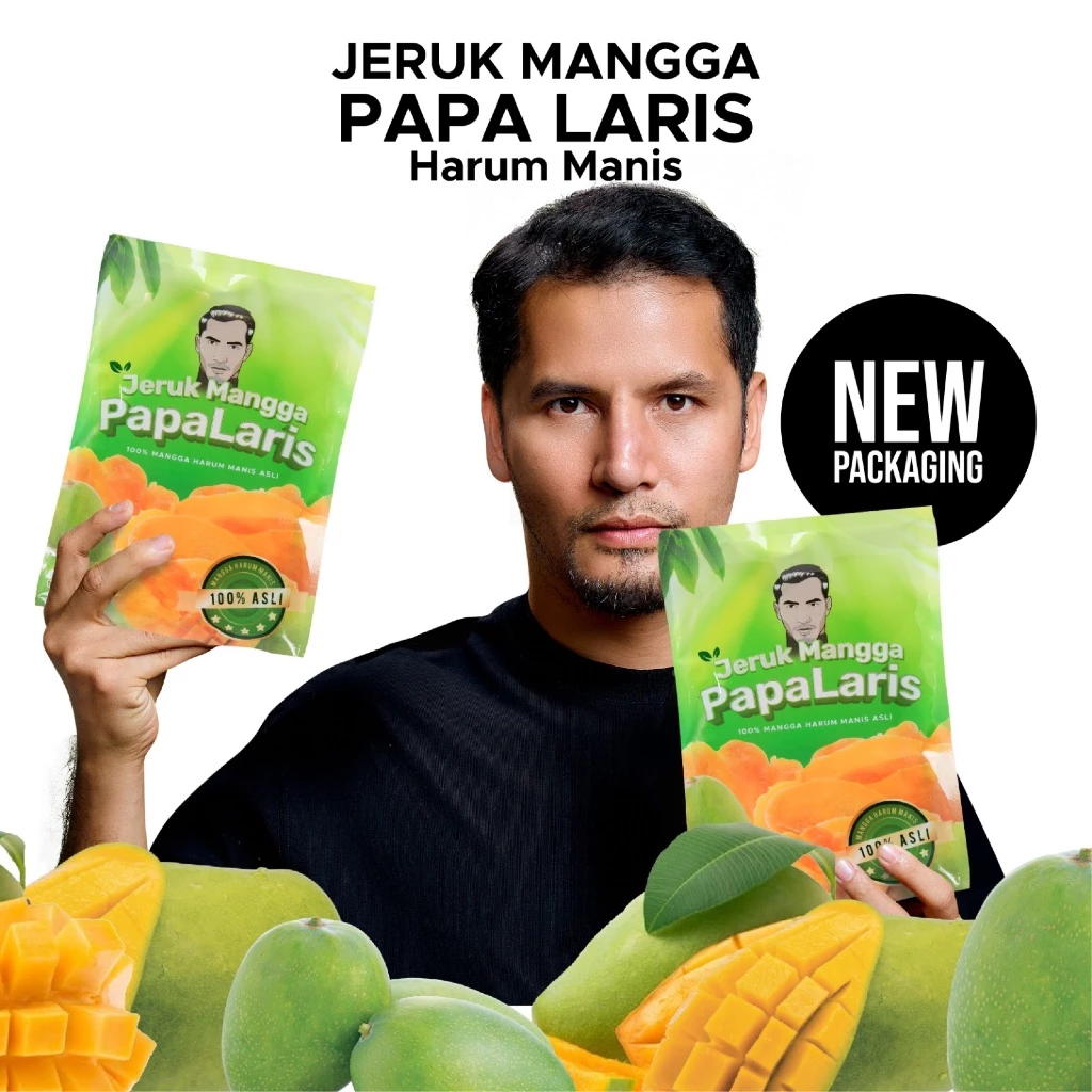 JERUK MANGGA PAPA LARIS 2.0 Beli 4 Pack Percuma 1 Tudung 