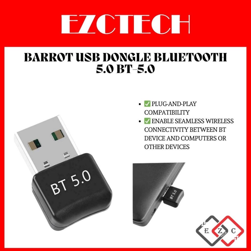 BARROT USB DONGLE BLUETOOTH 5.0 BT-5.0 | Shopee Malaysia