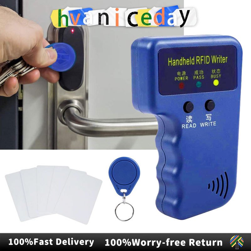 Handheld RFID ID Card Copier Reader Writer 125khz RFID Card Copier ...
