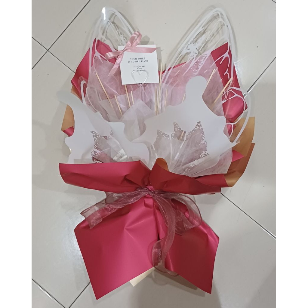 BOUQUET KOSONG/RANGKA CASING KOSONG/RANGKA BUTTERFLY BOUQUET/RANGKA ...