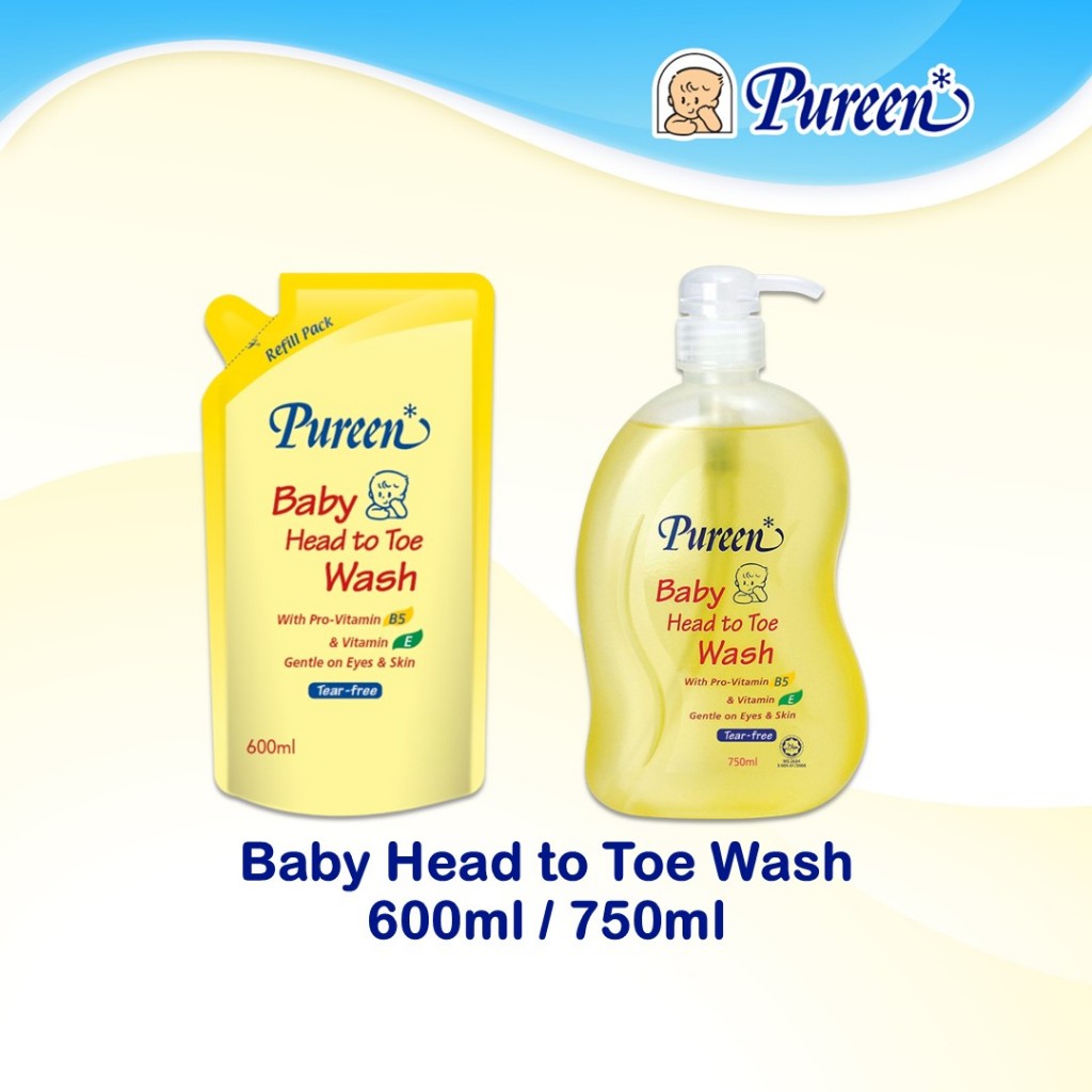 Pureen Baby Head to Toe Wash | Shopee Malaysia