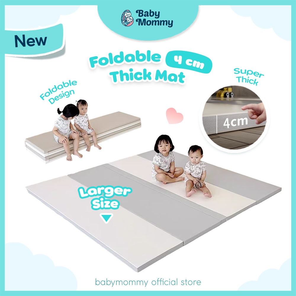 🇲🇾Ready Stock INS Crawling Mat High Quality Foldable XPE Play Mat 180* ...