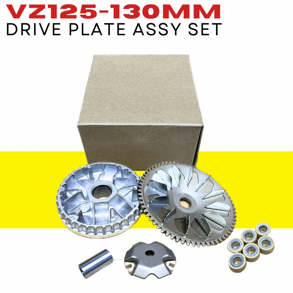 BENELLI VZ125-130MM VZ125 DRIVE PLATE ASSY (FRONT)1SET PULLEY FAN KIPAS ...