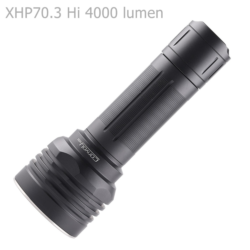 Convoy M26C XHP70.3 Hi 4000 lumen 26650 Compact LED Tactical Hiking ...