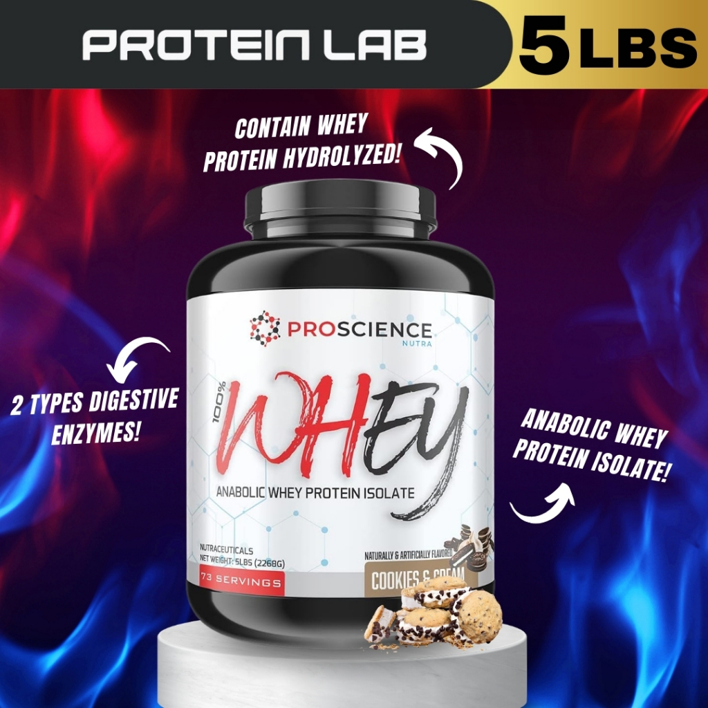 Proscience 100% Whey Anabolic Whey Protein Isolate (5lbs) | Shopee Malaysia