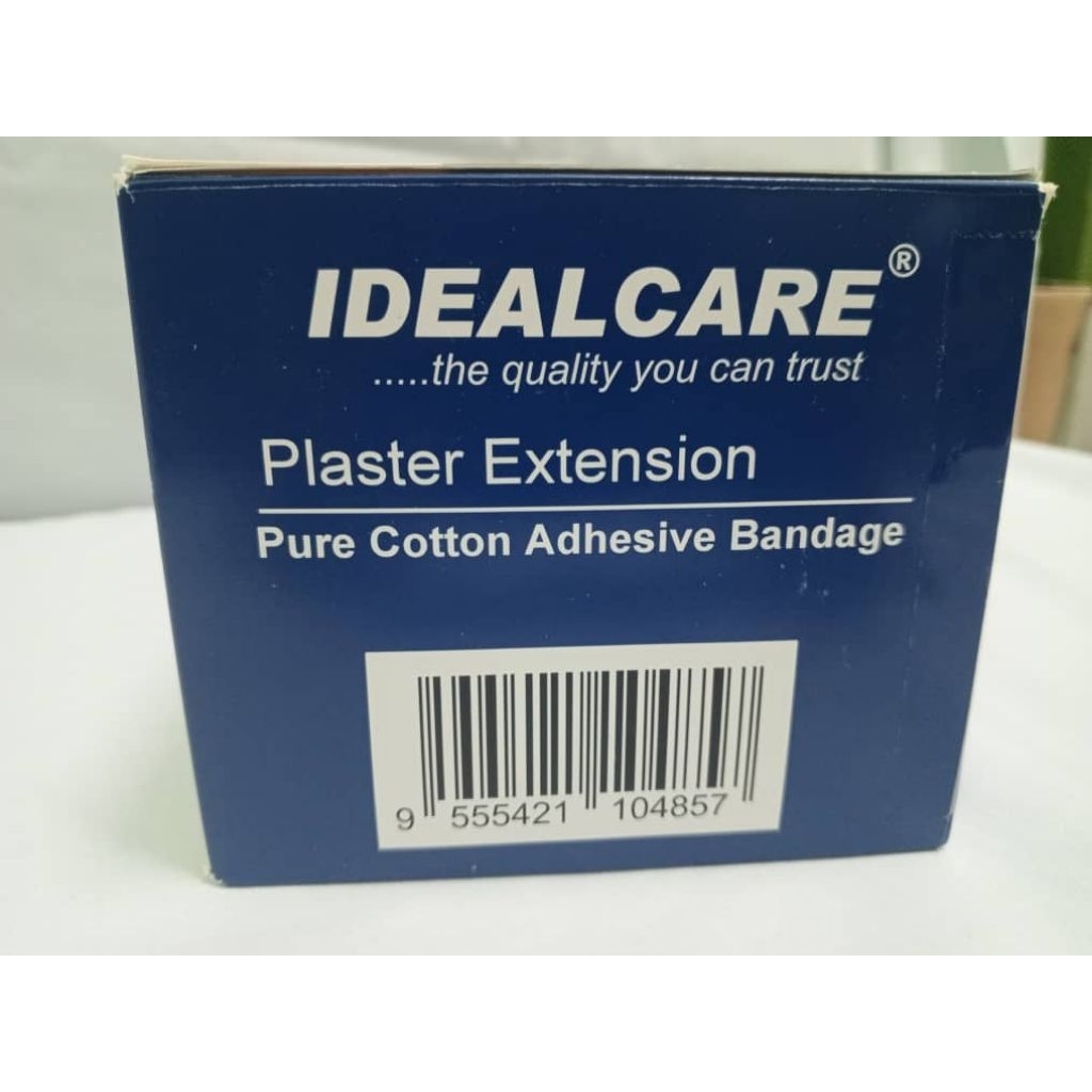 plaster extention ideal care pure cutton adhensive bandage | Shopee ...