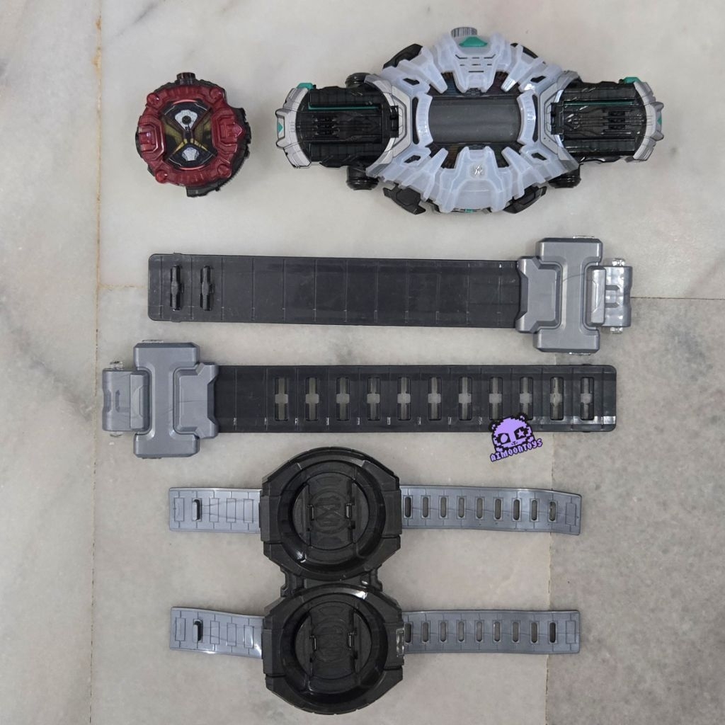 USED BANDAI SET DX Geiz Ridewatch Ridewatch Ride Watch + DX Ziku Driver ...