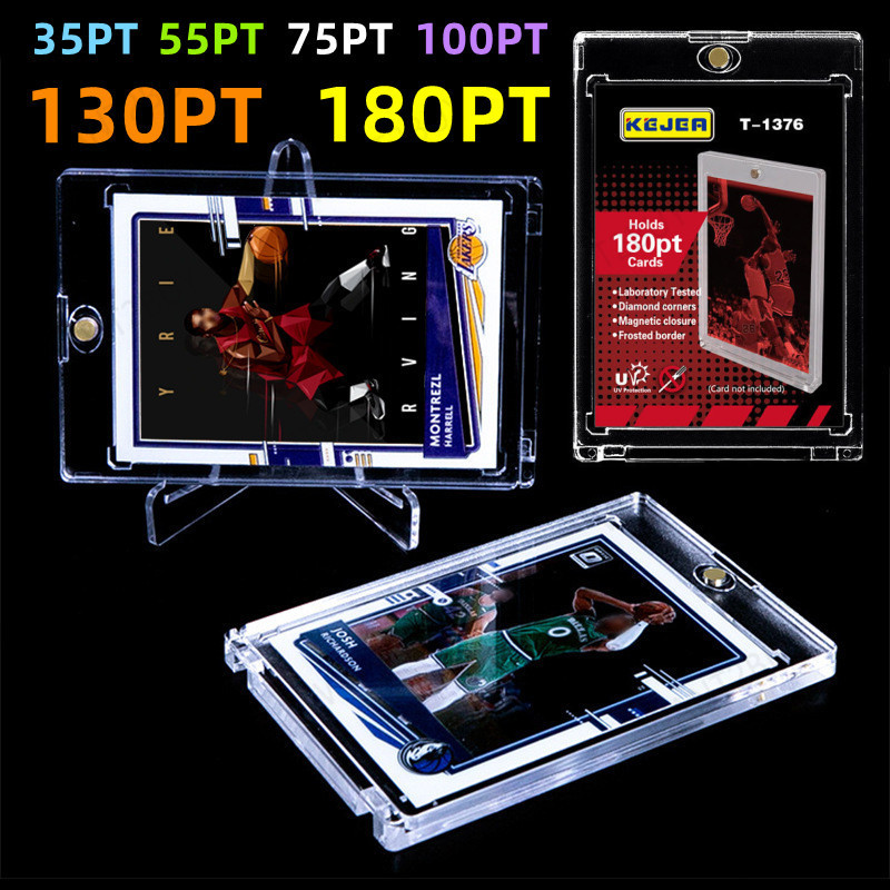 Ultimate Guard 180pt Magnetic Card Holder – UV Protective Case For Thick/Fat Trading Cards