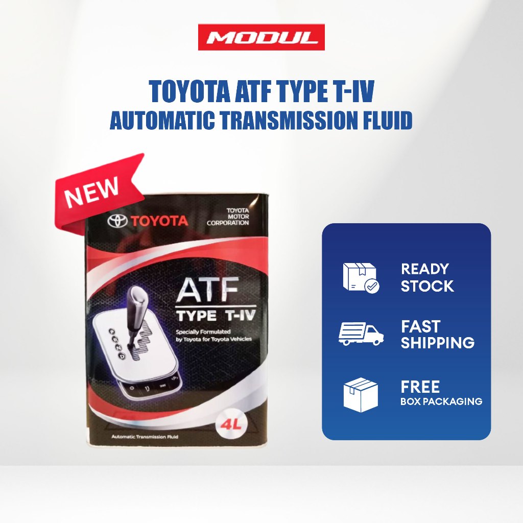 TOYOTA 100% ori ATF TYPE IV (4L) | Shopee Malaysia