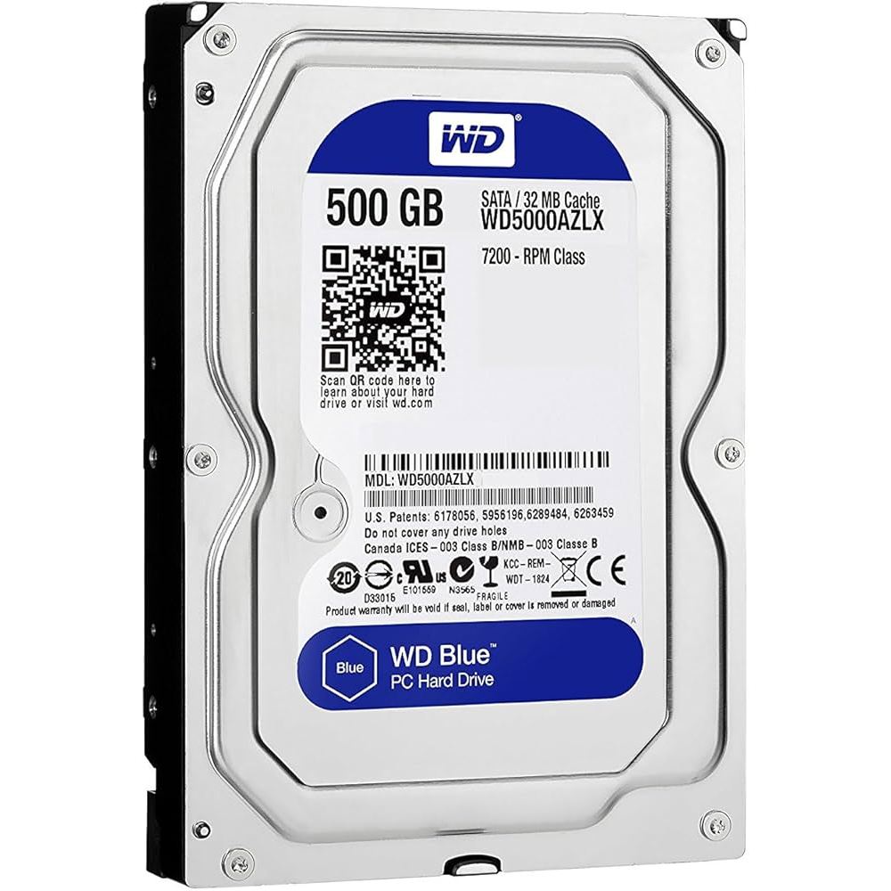 Western Digital HARD DISK 500GB WD5000AZLX HDD 3.5