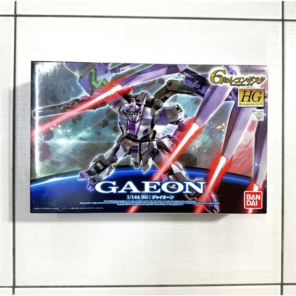 BANDAI HG Reconguista in G 1/144 Gaeon (Gundam Model Kit) Assembled ...