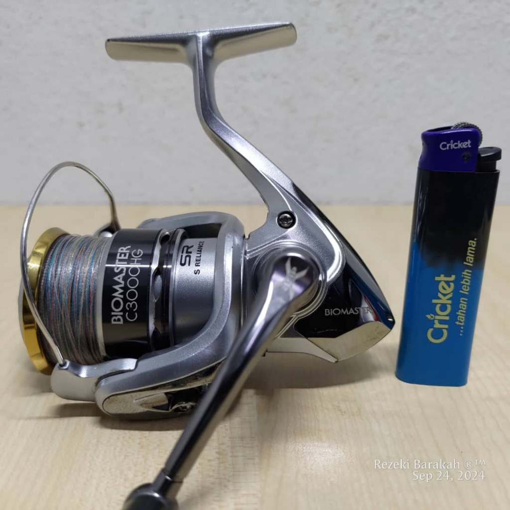 SHIMANO BIOMASTER C3000HG Fishing Reel Spinning Mesin Pancing