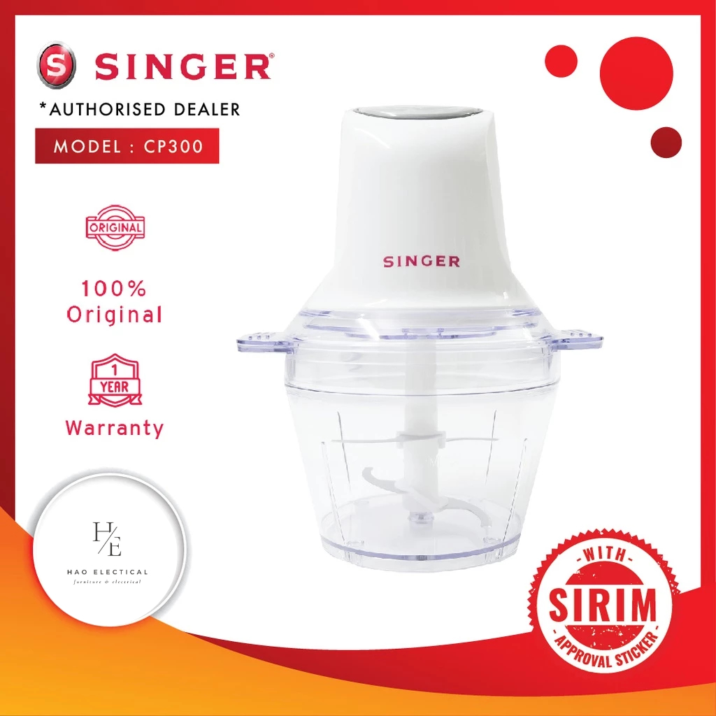 Singer CP300 1.0L Chopper | Shopee Malaysia