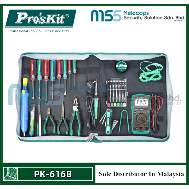 Pro'skit PK-616B Professional Electronic Tool Kit | Shopee Malaysia