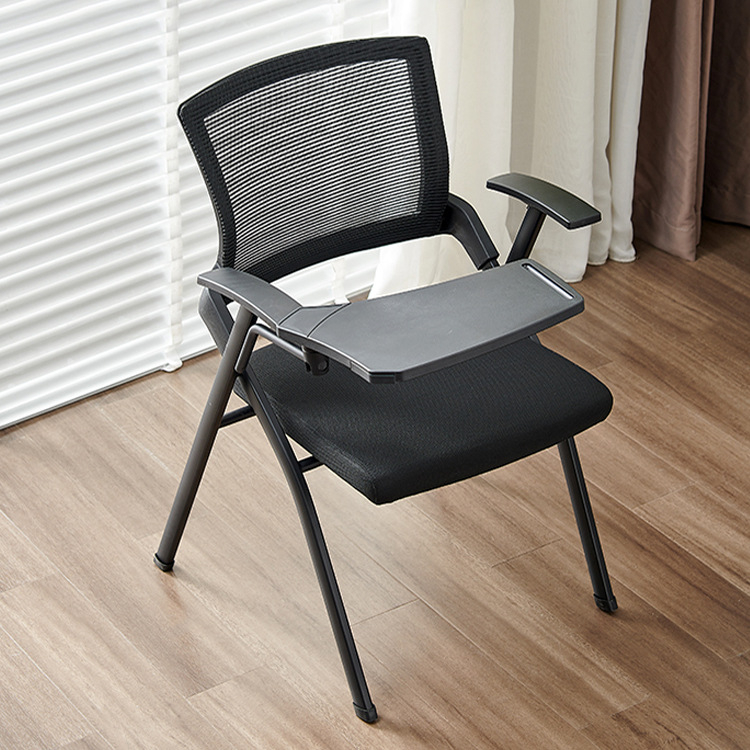 Minimalist Foldable Computer Study Chair Office Office Chair with Table ...