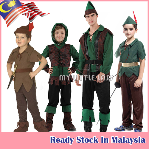 Peter Pan / Robin Hood Boys Costume main image 1