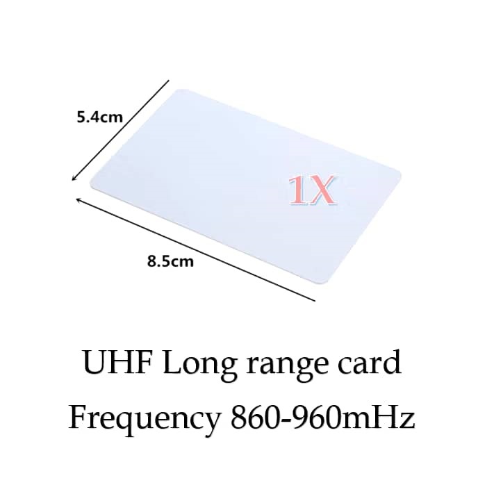 Ultra High Frequency UHF Card RFID 18000 6C 915MHz UHF RFID Long Range ...