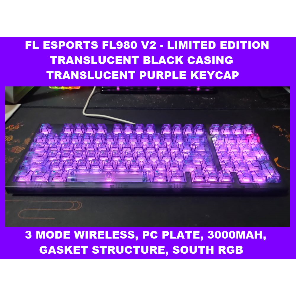 FL ESPORTS FL980 V2 KEYBOARD LIMITED EDITION | Shopee Malaysia