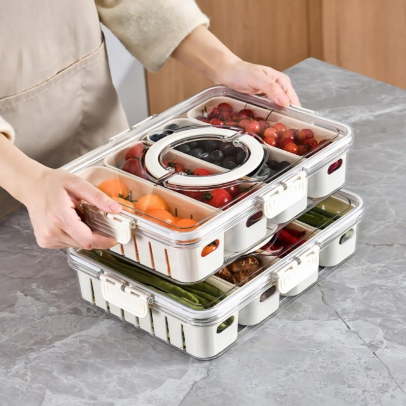 Fresh Fridge Container | Fridge Storage | Fridge Organizer | Shopee ...