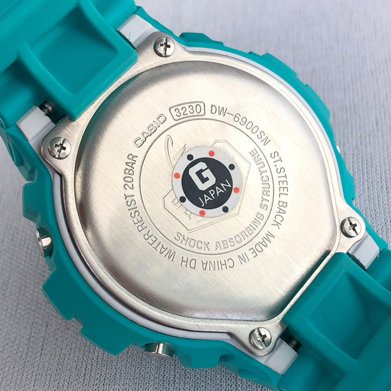 Casio G-Shock Matte Turquoise Rare Crazy Color Series DW-6900SN-3