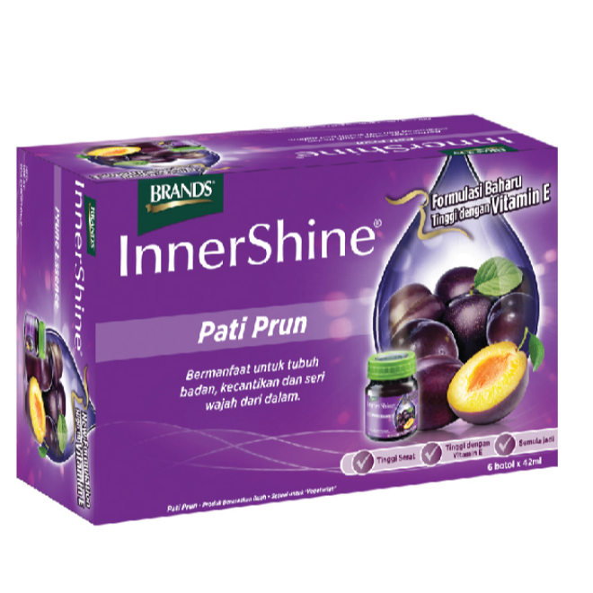 Brand's Innershine Prune Essence 6 x 42ml (Exp : May 2026) | Shopee ...