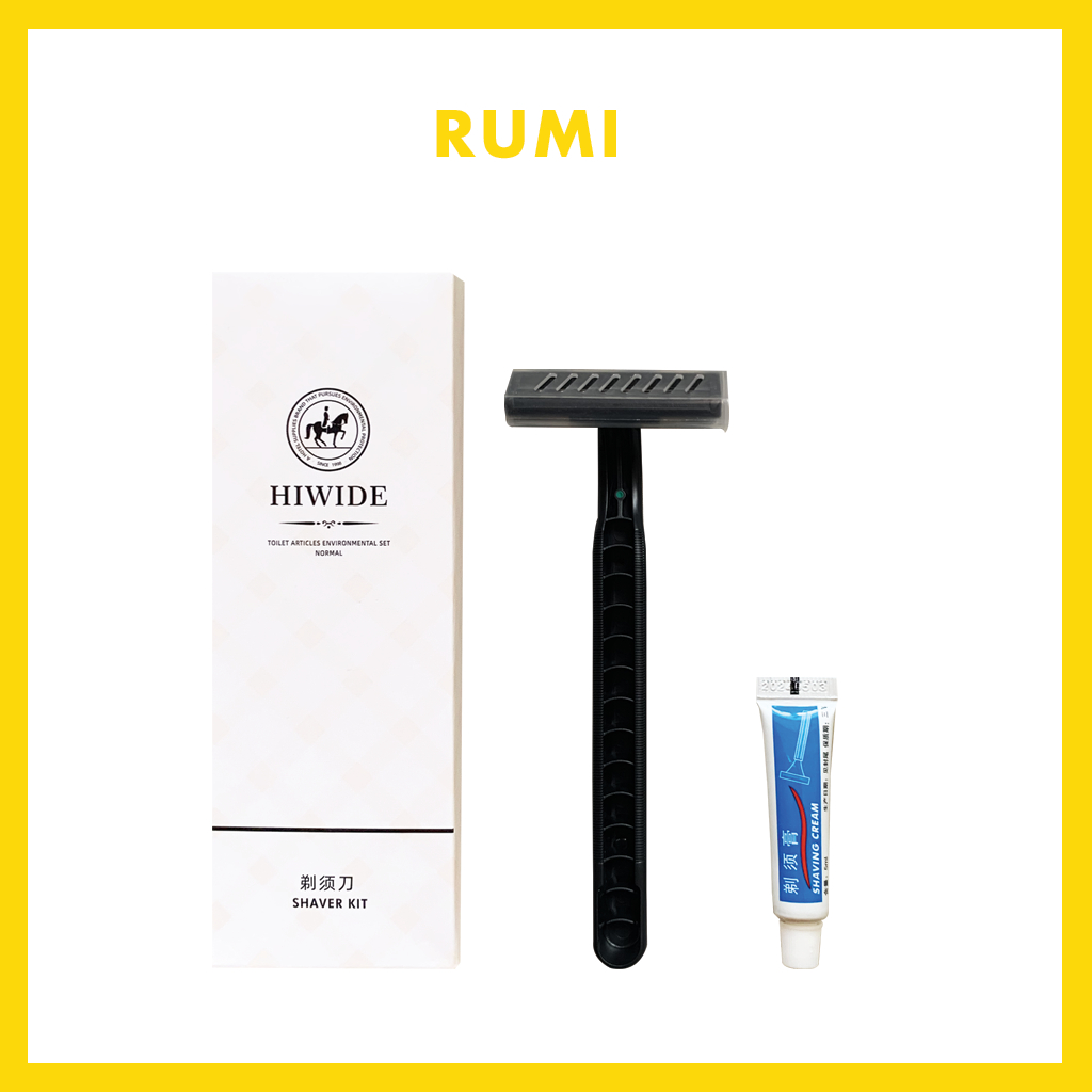 RUMI MY | Shaving Kit | Double Layer Razor & Smooth Shaving Cream ...