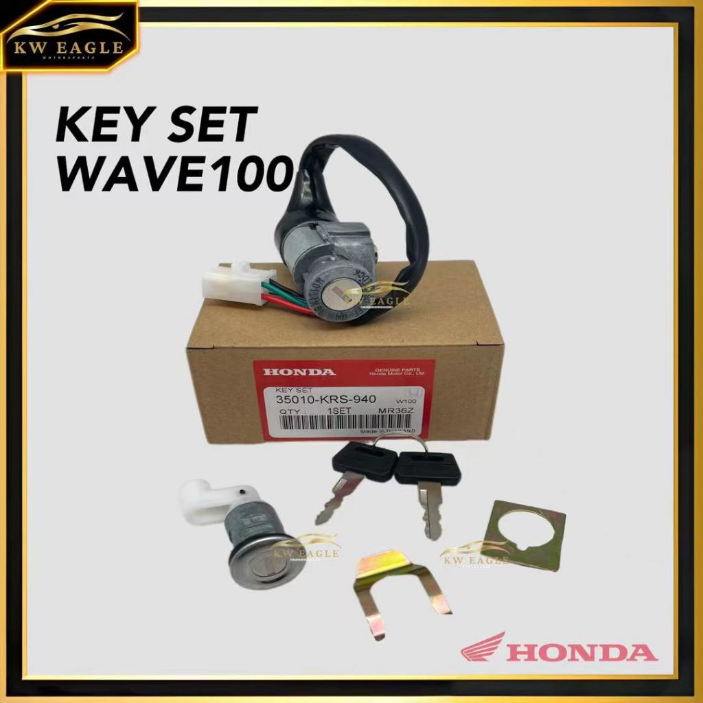 HONDA WAVE100 W100 MAIN SWITCH SET KUNCI SUIS MOTOR | Shopee Malaysia