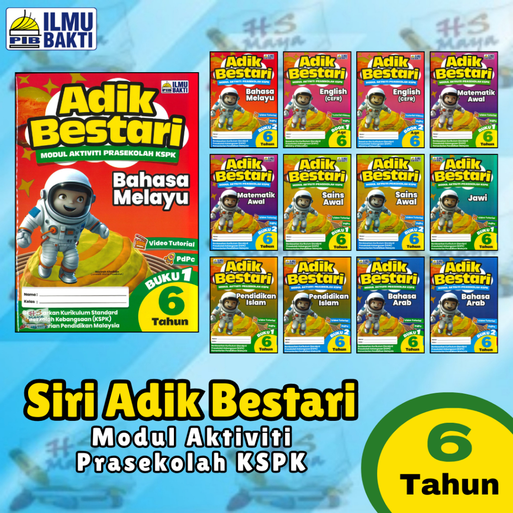 [Buku Aktiviti] SIRI ADIK BESTARI MODUL AKTIVITI PRASEKOLAH KSPK 6 ...