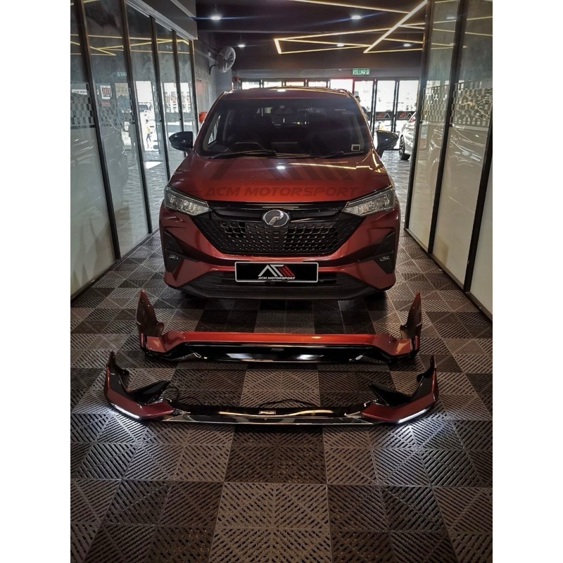 Perodua Alza 2022 bodykit front and rear with daylight signal | Shopee ...