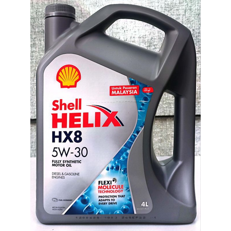 shell helix HX8 5w30 4L (GENUINE) | Shopee Malaysia