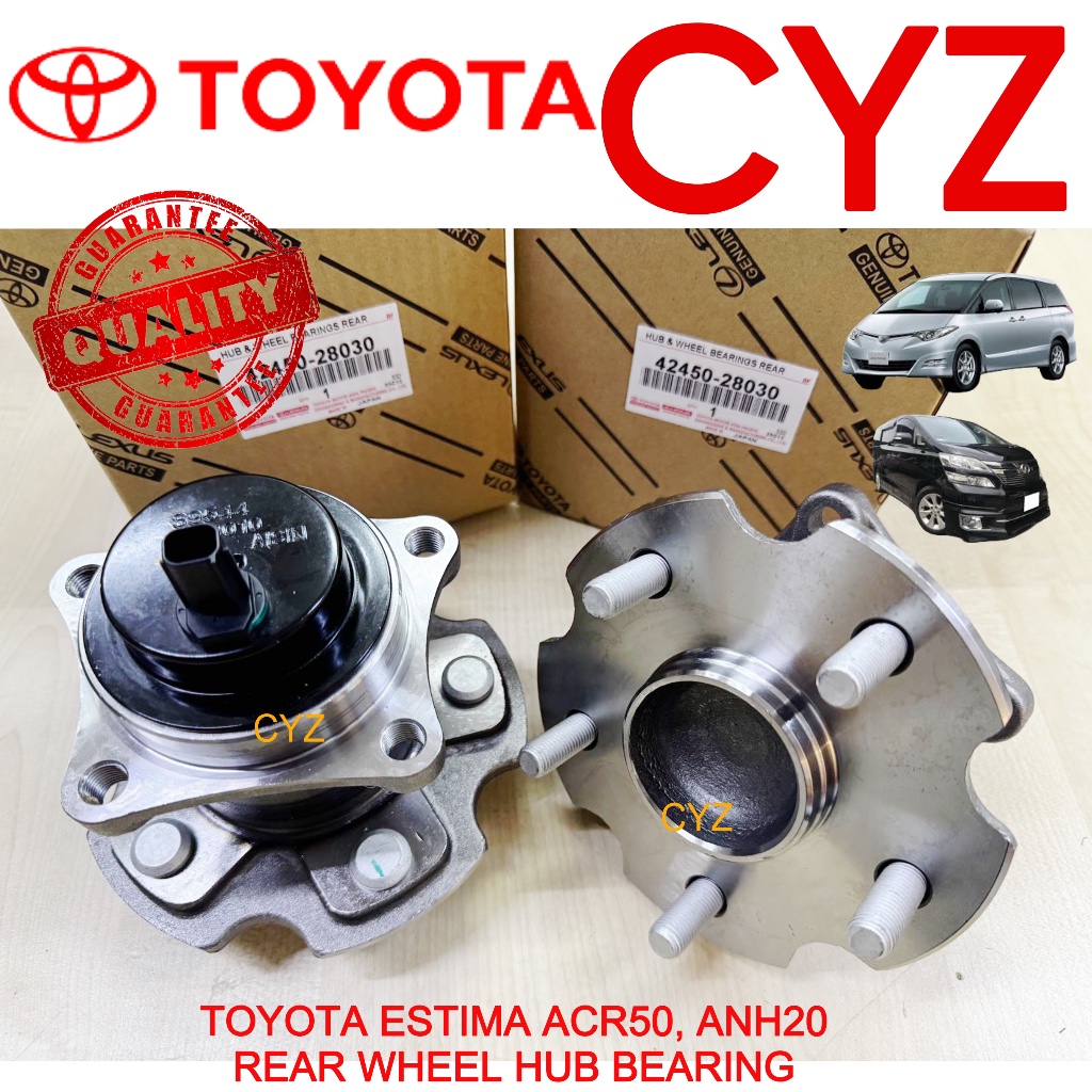 Front / Rear Wheel Hub Bearing Toyota ESTIMA ACR50 2.4,ALPHARD ANH20 (2 ...