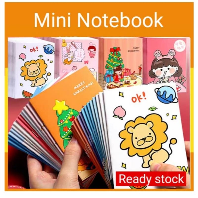 Mini Notebook Diary Journal Stationery Notepad Buku Nota Latihan ...