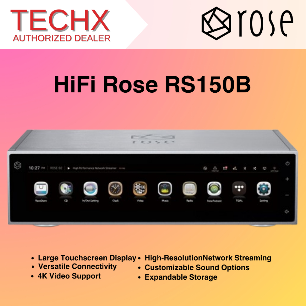 Hifi ROSE RS150B High Performance Network Streamer | Shopee Malaysia
